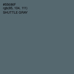 #55686F - Shuttle Gray Color Image