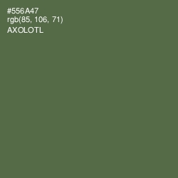 #556A47 - Axolotl Color Image