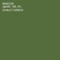 #556C3D - Chalet Green Color Image