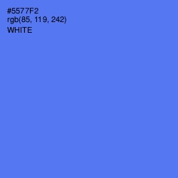 #5577F2 - Royal Blue Color Image