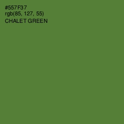 #557F37 - Chalet Green Color Image