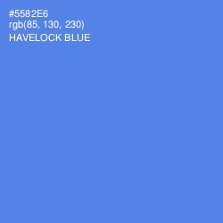 #5582E6 - Havelock Blue Color Image