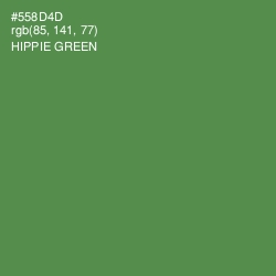 #558D4D - Hippie Green Color Image