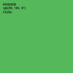 #55B85B - Fern Color Image