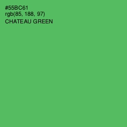 #55BC61 - Chateau Green Color Image