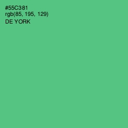 #55C381 - De York Color Image