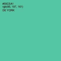 #55C5A1 - De York Color Image