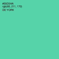 #55D3AA - De York Color Image