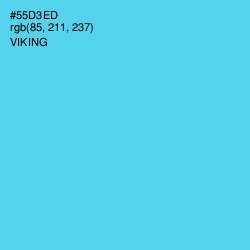 #55D3ED - Viking Color Image