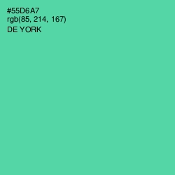 #55D6A7 - De York Color Image