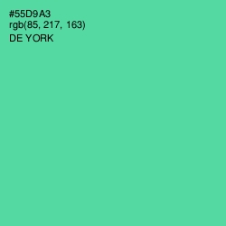 #55D9A3 - De York Color Image