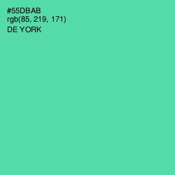 #55DBAB - De York Color Image