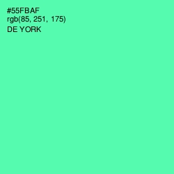 #55FBAF - De York Color Image