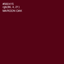 #560415 - Maroon Oak Color Image