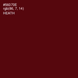 #56070E - Heath Color Image