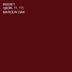 #560B11 - Maroon Oak Color Image