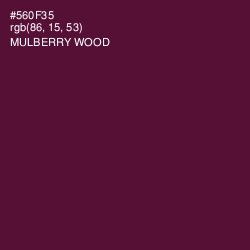 #560F35 - Mulberry Wood Color Image