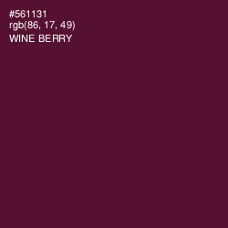 #561131 - Wine Berry Color Image