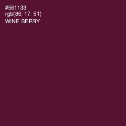 #561133 - Wine Berry Color Image