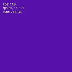 #5611AB - Daisy Bush Color Image