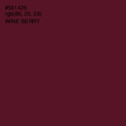 #561426 - Wine Berry Color Image