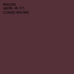 #563039 - Congo Brown Color Image