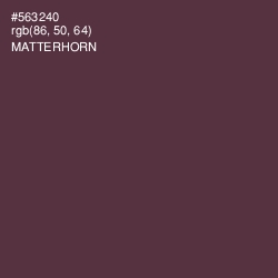 #563240 - Matterhorn Color Image