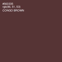 #563335 - Congo Brown Color Image