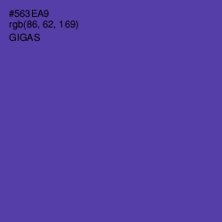 #563EA9 - Gigas Color Image