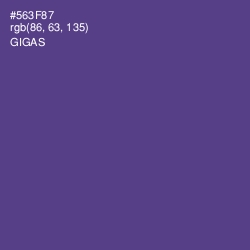 #563F87 - Gigas Color Image