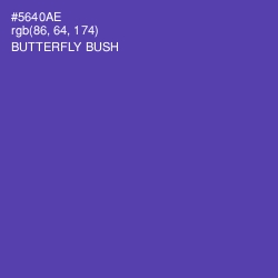 #5640AE - Butterfly Bush Color Image