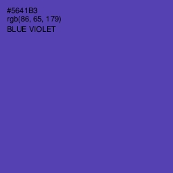 #5641B3 - Blue Violet Color Image