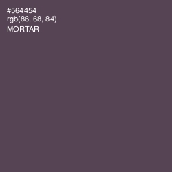 #564454 - Mortar Color Image
