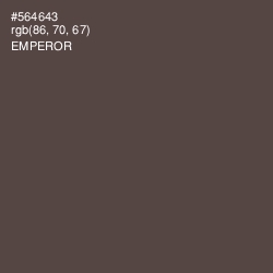 #564643 - Emperor Color Image