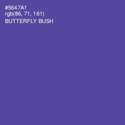 #5647A1 - Butterfly Bush Color Image