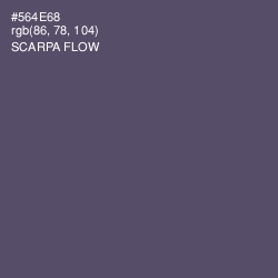#564E68 - Scarpa Flow Color Image