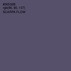 #56506B - Scarpa Flow Color Image