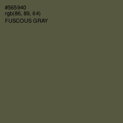 #565940 - Fuscous Gray Color Image