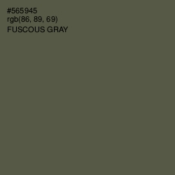 #565945 - Fuscous Gray Color Image