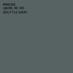 #566362 - Shuttle Gray Color Image