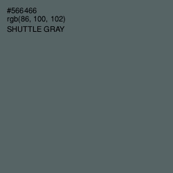 #566466 - Shuttle Gray Color Image