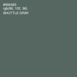 #566660 - Shuttle Gray Color Image