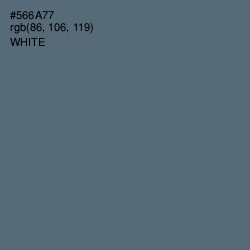 #566A77 - Shuttle Gray Color Image