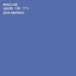 #566CAB - San Marino Color Image