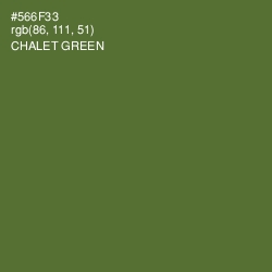 #566F33 - Chalet Green Color Image