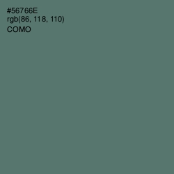 #56766E - Como Color Image