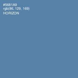 #5681A9 - Horizon Color Image