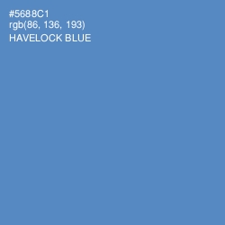 #5688C1 - Havelock Blue Color Image