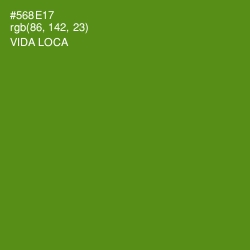 #568E17 - Vida Loca Color Image