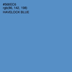 #568EC6 - Havelock Blue Color Image